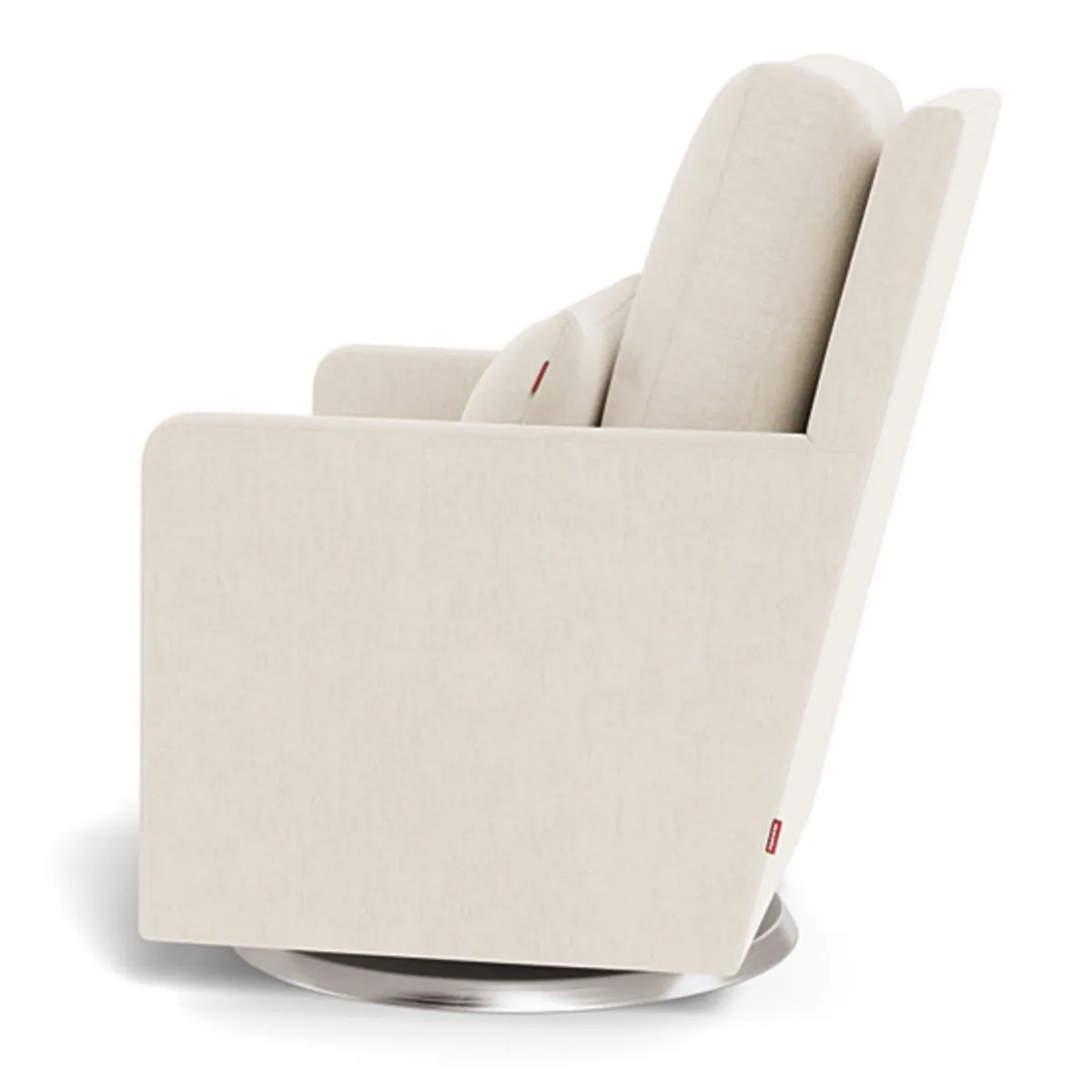 Monte Fauteuil Berçant et Pivotant Como - Dune  Argent