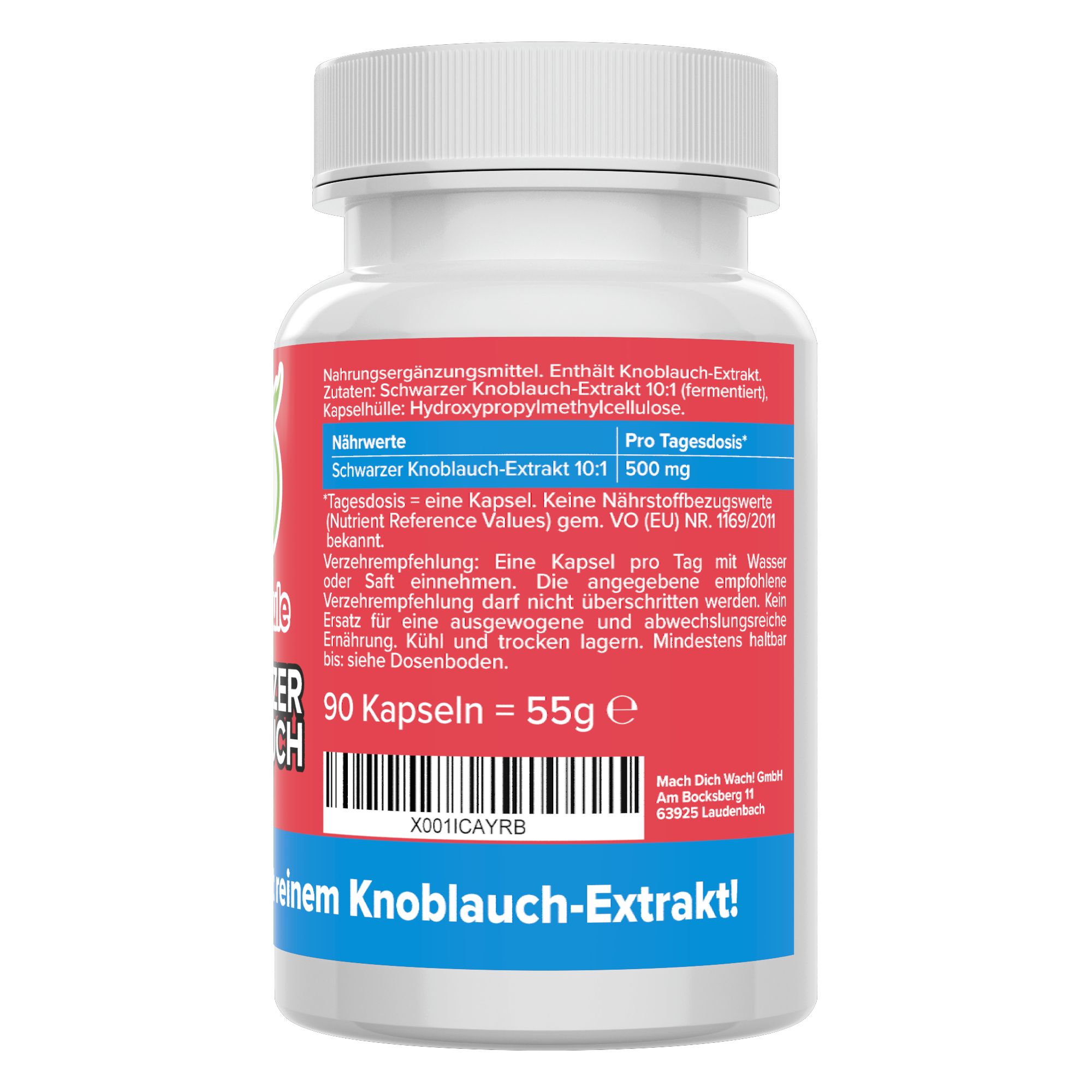 Schwarzer Knoblauch Kapseln - Vitamineule®