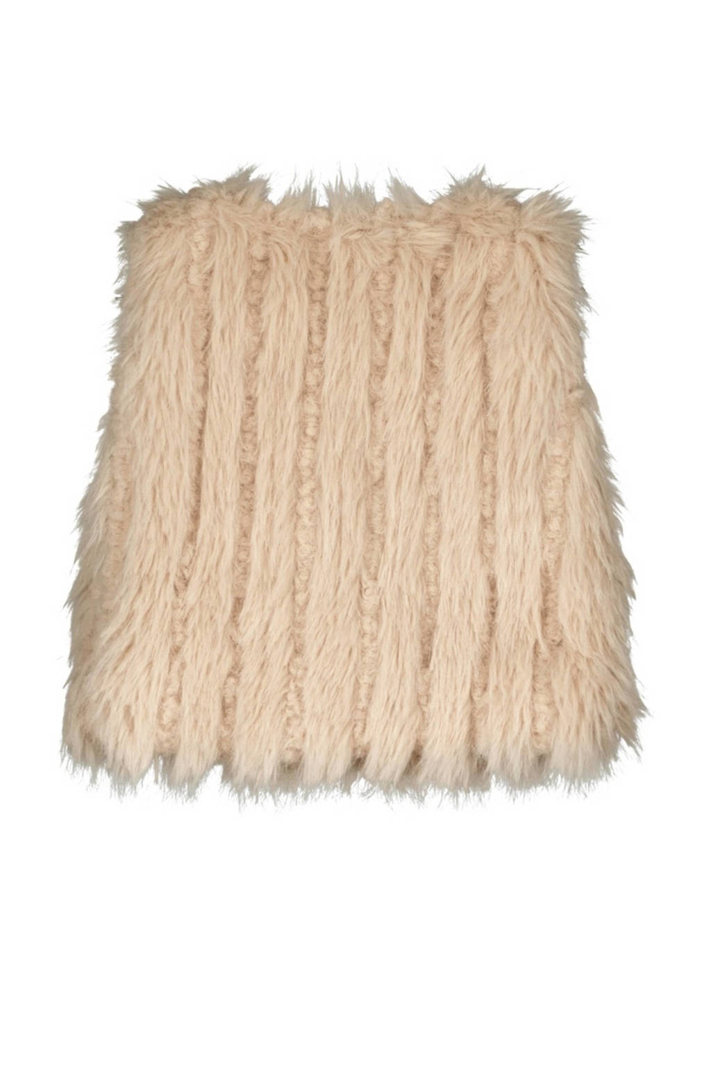 Like Flo imitatiebont gilet Grace taupe