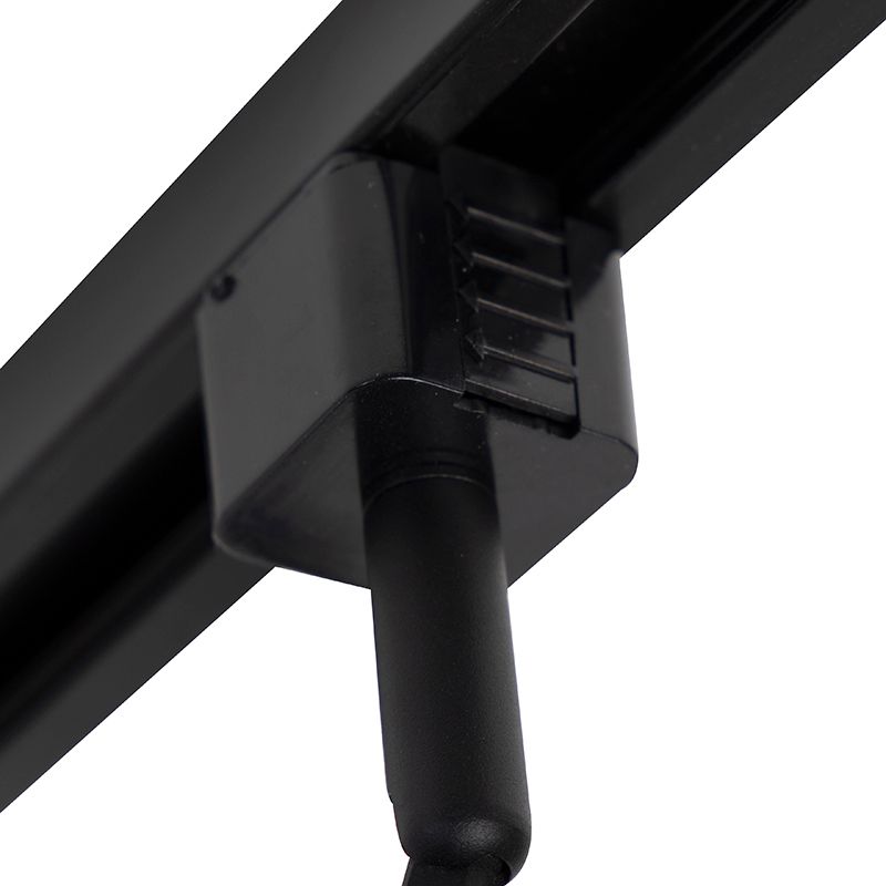Smart railsysteem zwart 1-fase 5-lichts incl. Wifi GU10 - Iconic Jeany