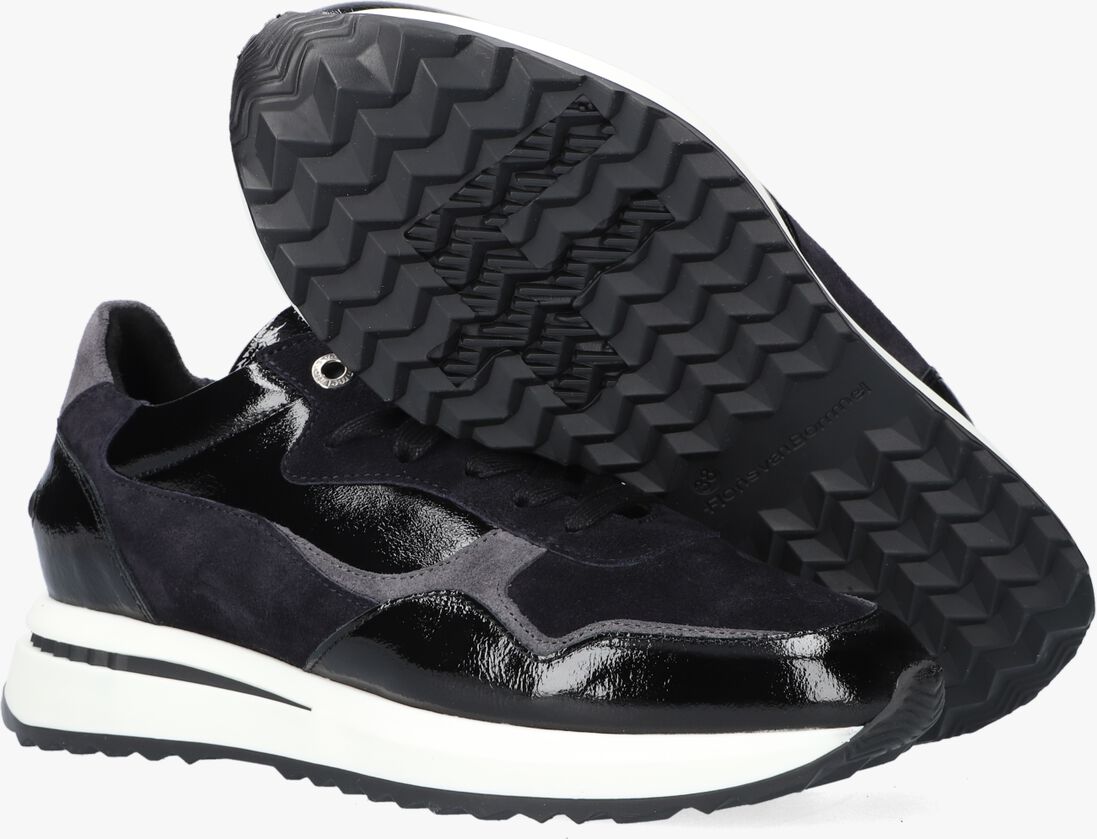 FLORIS VAN BOMMEL zwarte floris van bommel lage sneakers 85351