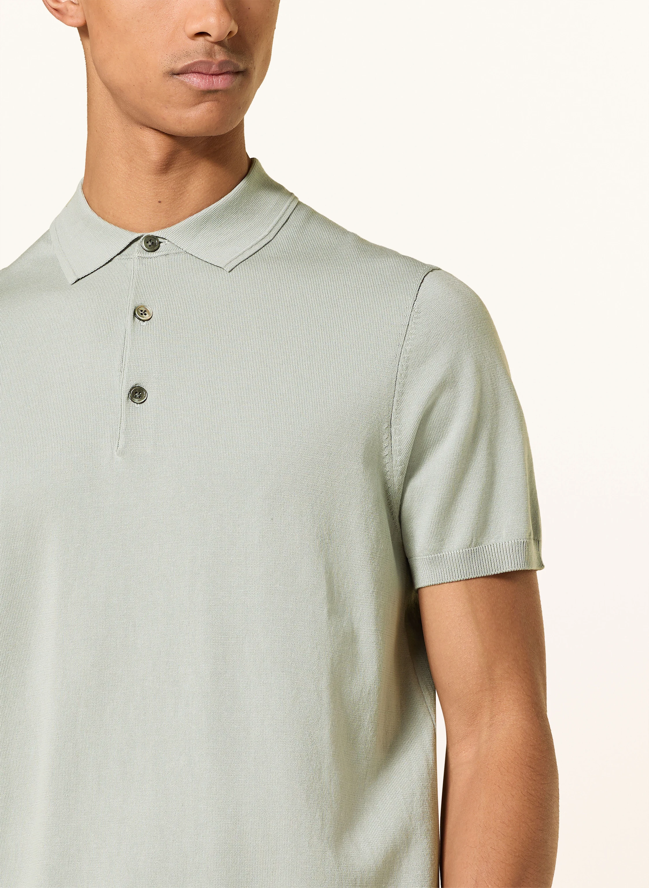 PROFUOMO Strick-Poloshirt