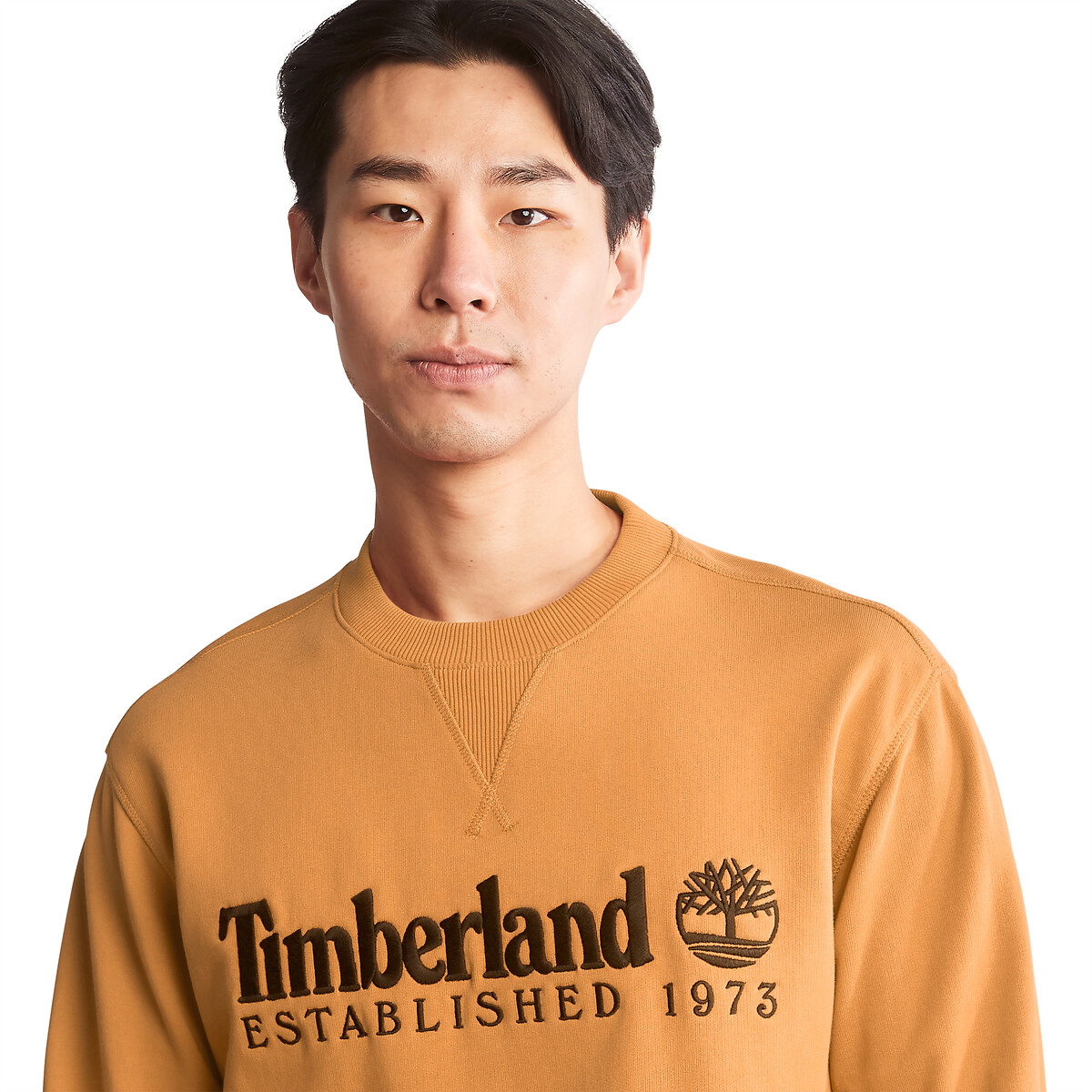 Suéter Timberland com logotipo bordado