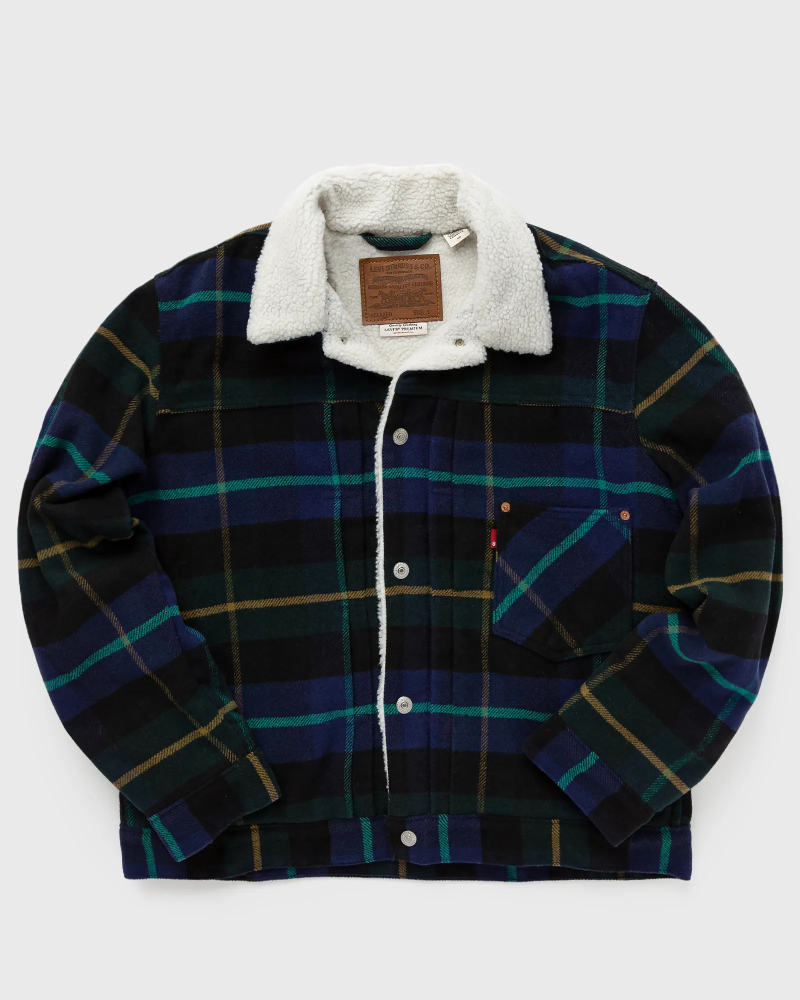 Levis TYPE 1 SHERPA TRUCKER