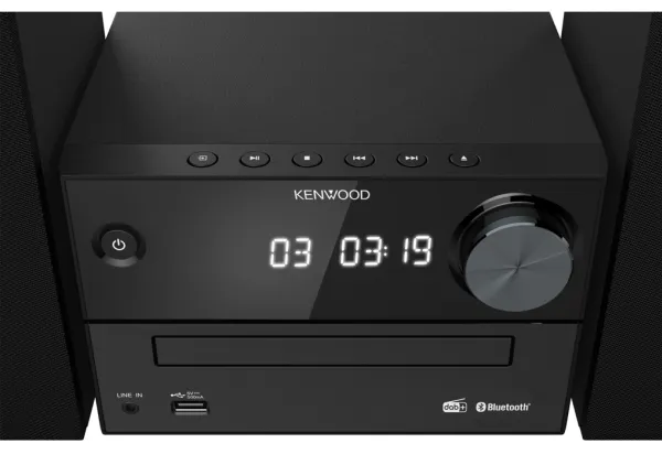 Kenwood M-420DAB, Home audio micro system, Sort, Bakke, 14 W, 6 ohm (O), 10%