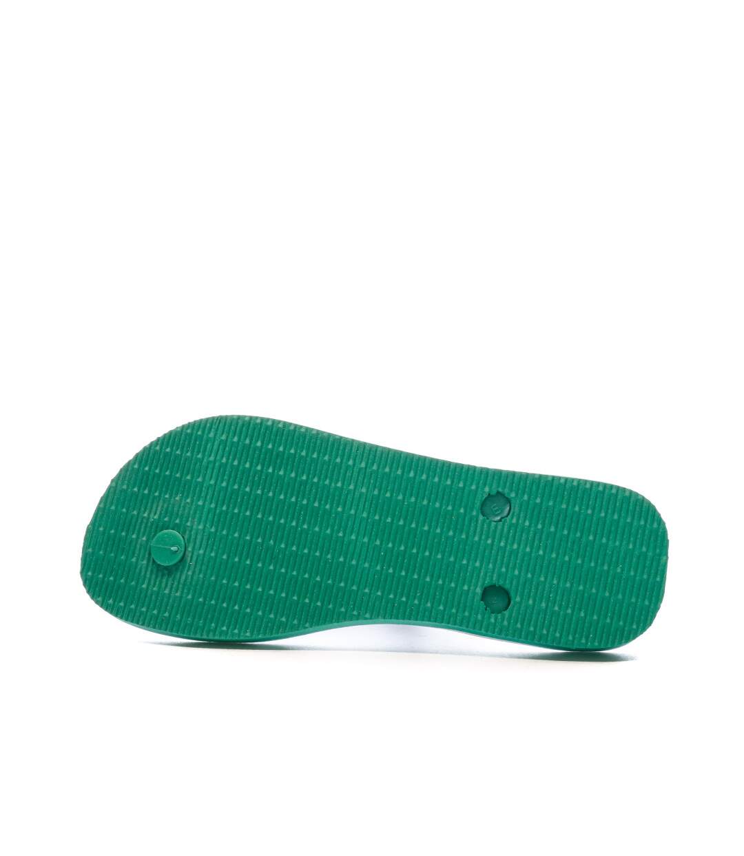 Tongs Blanc/Vert Mixte Havaianas Logomania 2
