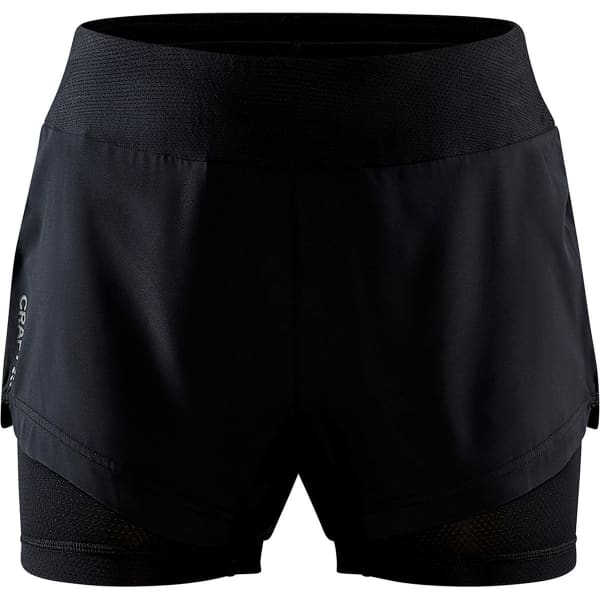 Short running CRAFT ADV ESSENCE 2-IN-1 SHORTS W BLACK