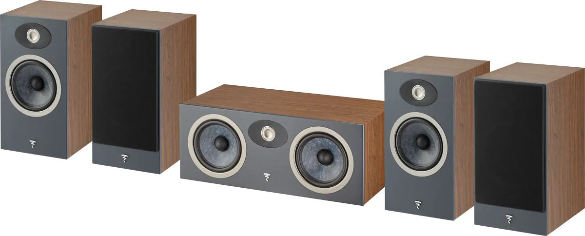 Focal Theva N°1 System Bois foncé Packs enceintes compactes