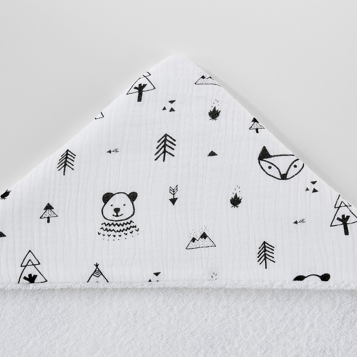LA REDOUTE INTERIEURS<br>Badcape em tetra 380 g/m2
