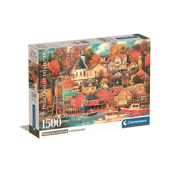Clementoni Puzzle Good Times Harbor 1500 Peças