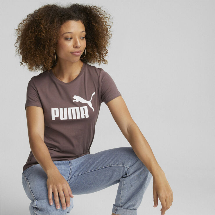 Puma Essentials Logo T-shirt Brun