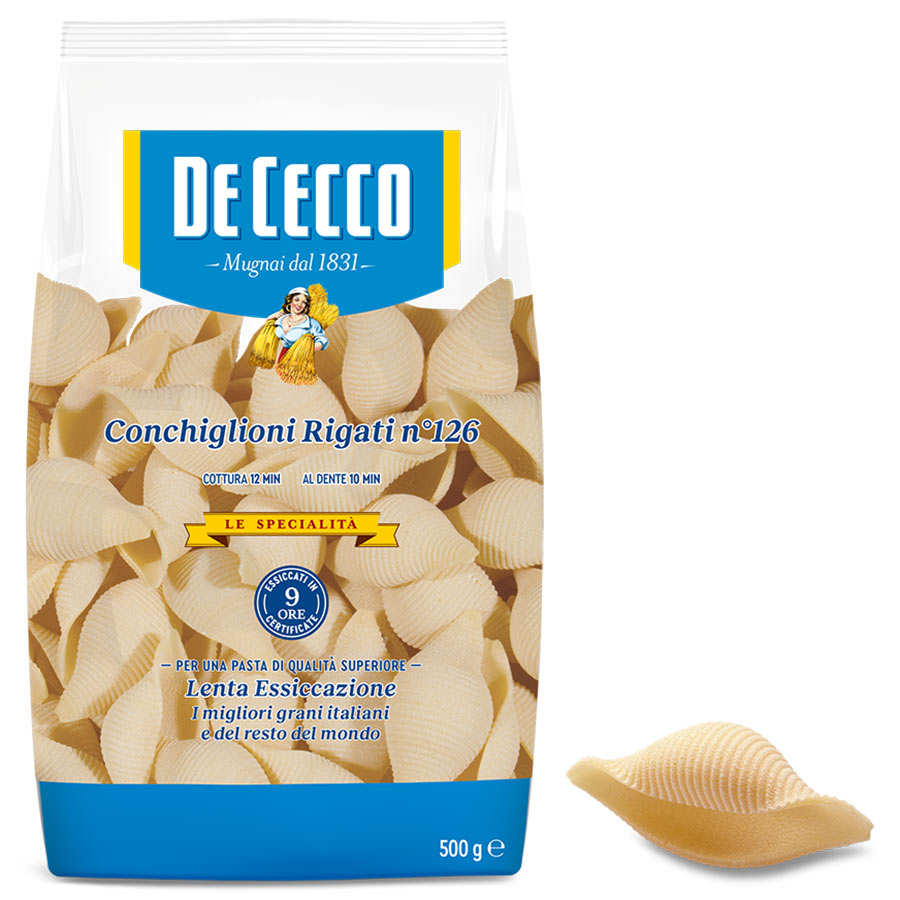 Conchiglioni Rigati n°126 De Cecco