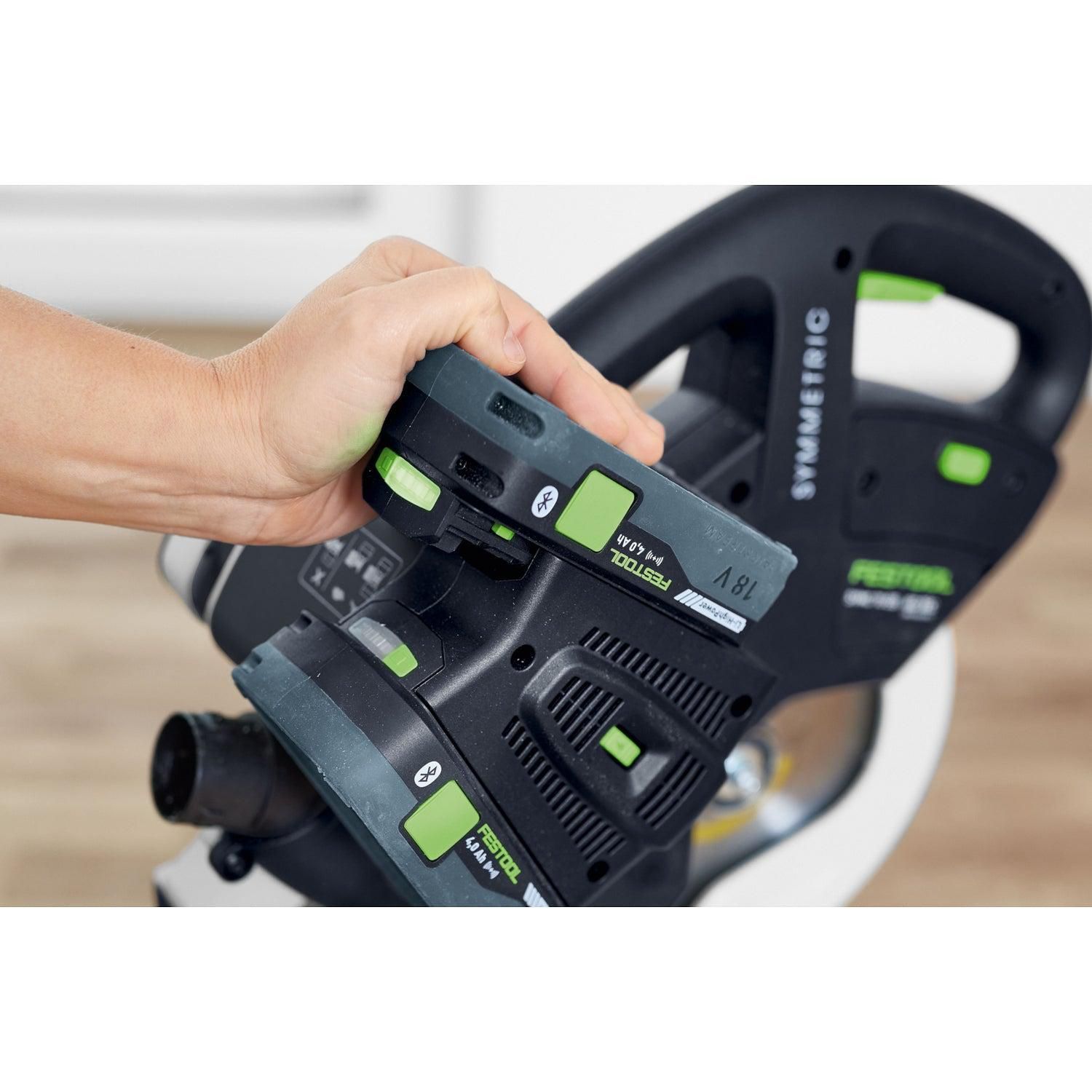 Festool SYMC 70 EB-Basic SYMMETRIC Accu Plintenzaag 18V - 577424