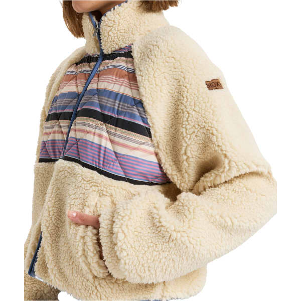 Veste polaire ROXY CLEAR SKY PARCHMENT
