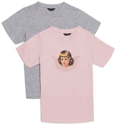Luca & Lola Angel Topp 2-pack, Pink