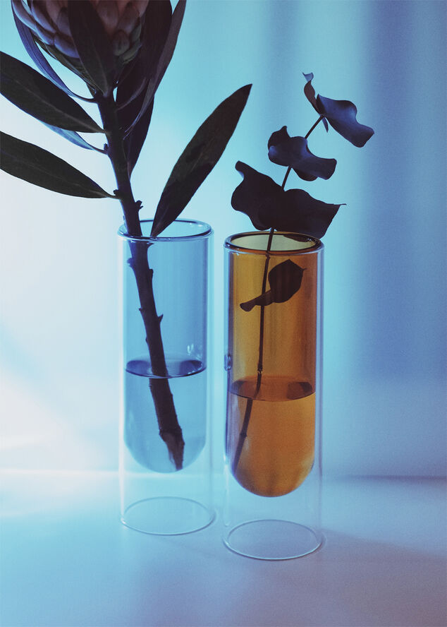 Studio About FLOWER TUBE, TALL TUBE, CYAN, 65200C 143