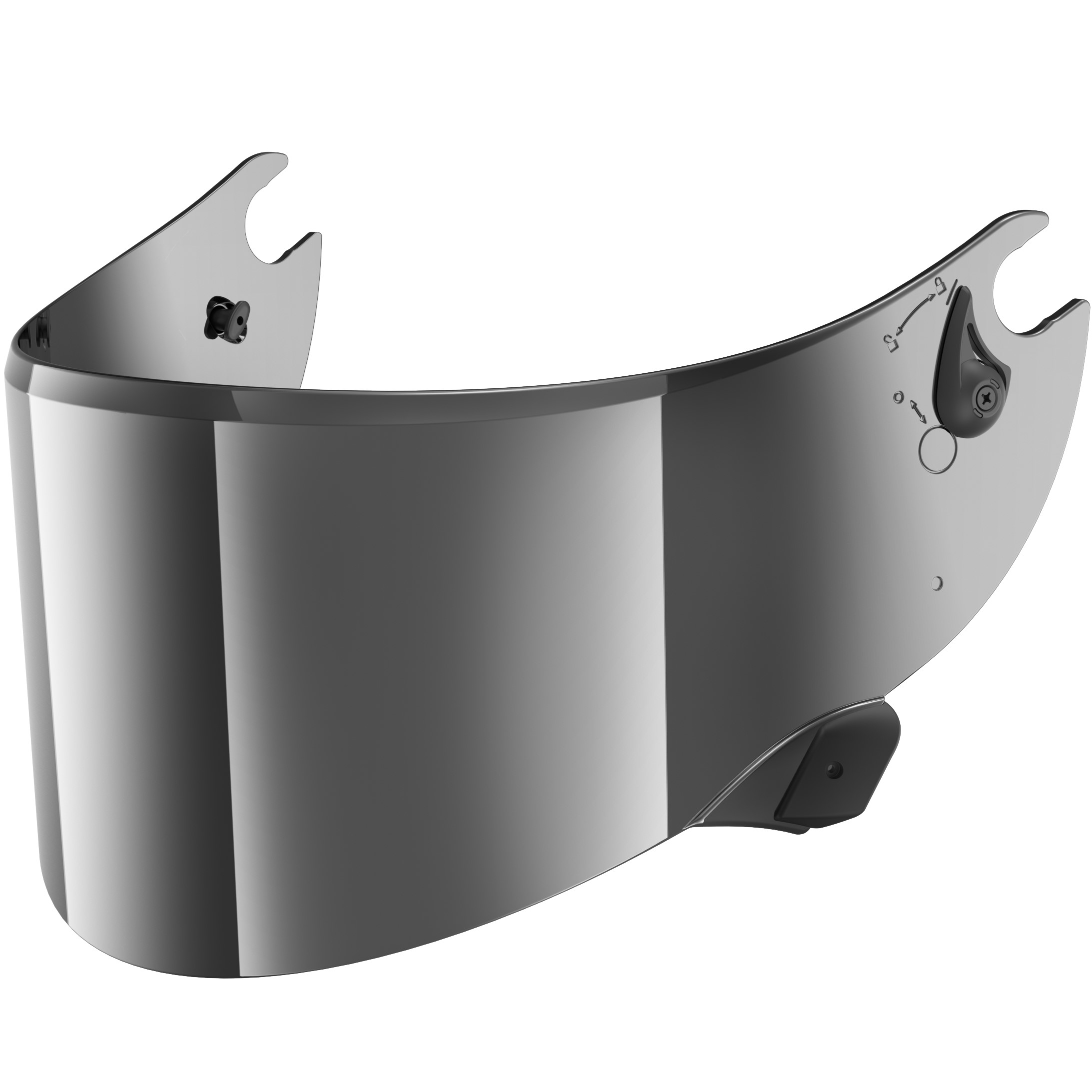 Shark - Écran Piste Aeron GP / Race-R Pro / Pro Carbon / Pro GP Chrome / Iridium