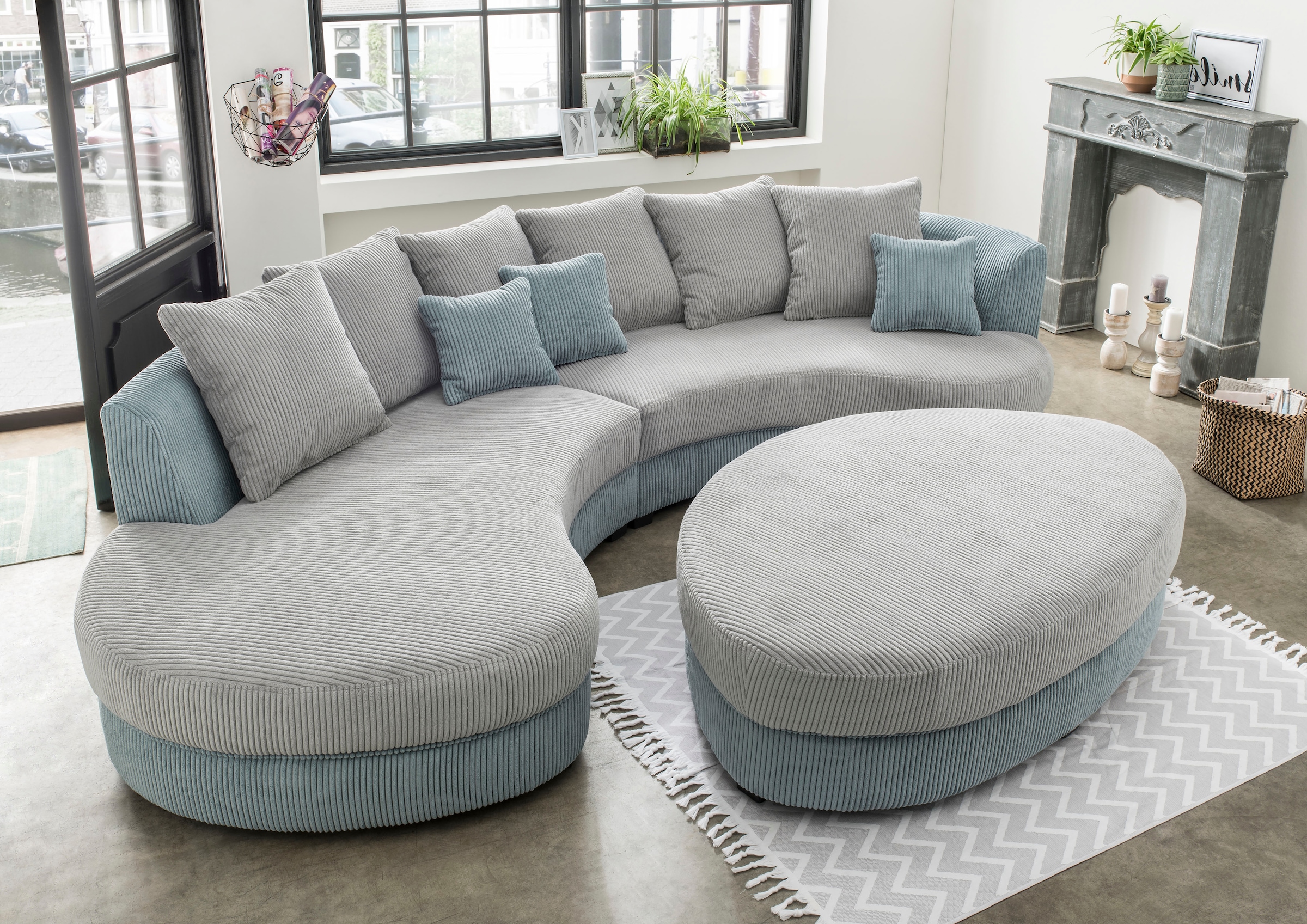 INOSIGN Ecksofa »Limoncello organische Formensprache, OTTOs Choice, L-Form« ergonomische Form