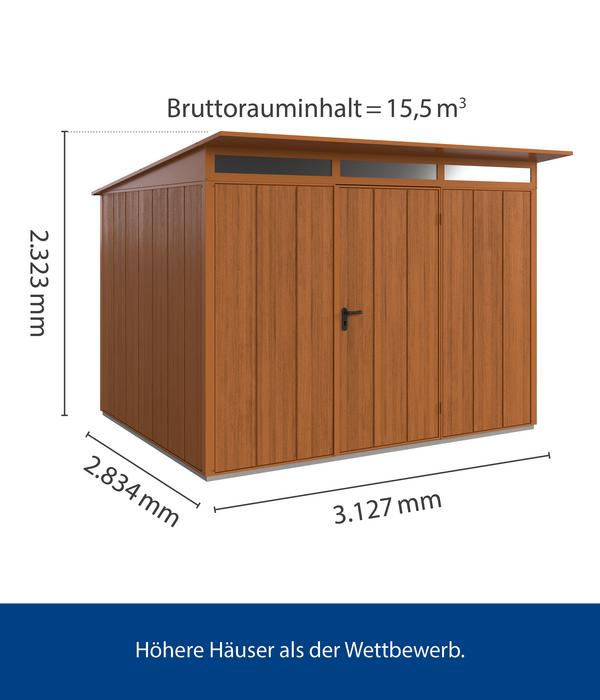 Hörmann Berry-Gerätehaus Modern-P Typ 3, ca.