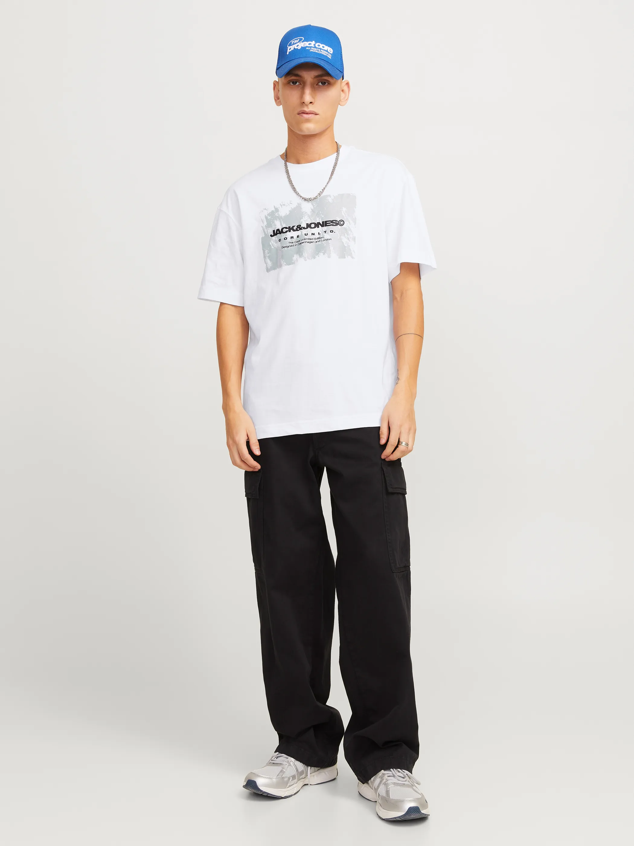 Jack&Jones JCOAERO FRONT PRINT T Shirt