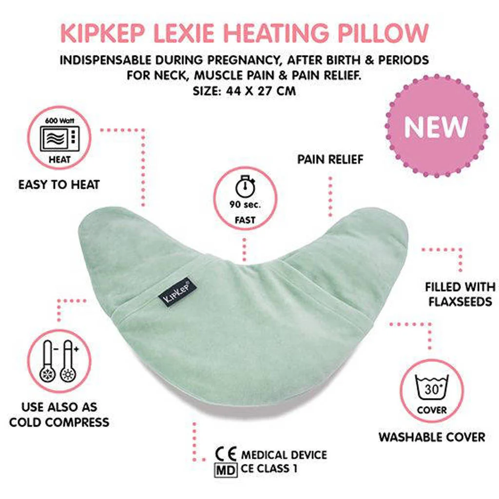 warmtekussen Lexie Heating Pillow Pale Green