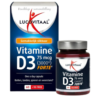 Lucovitaal Vitamine D3 75mcg Capsules 80CP