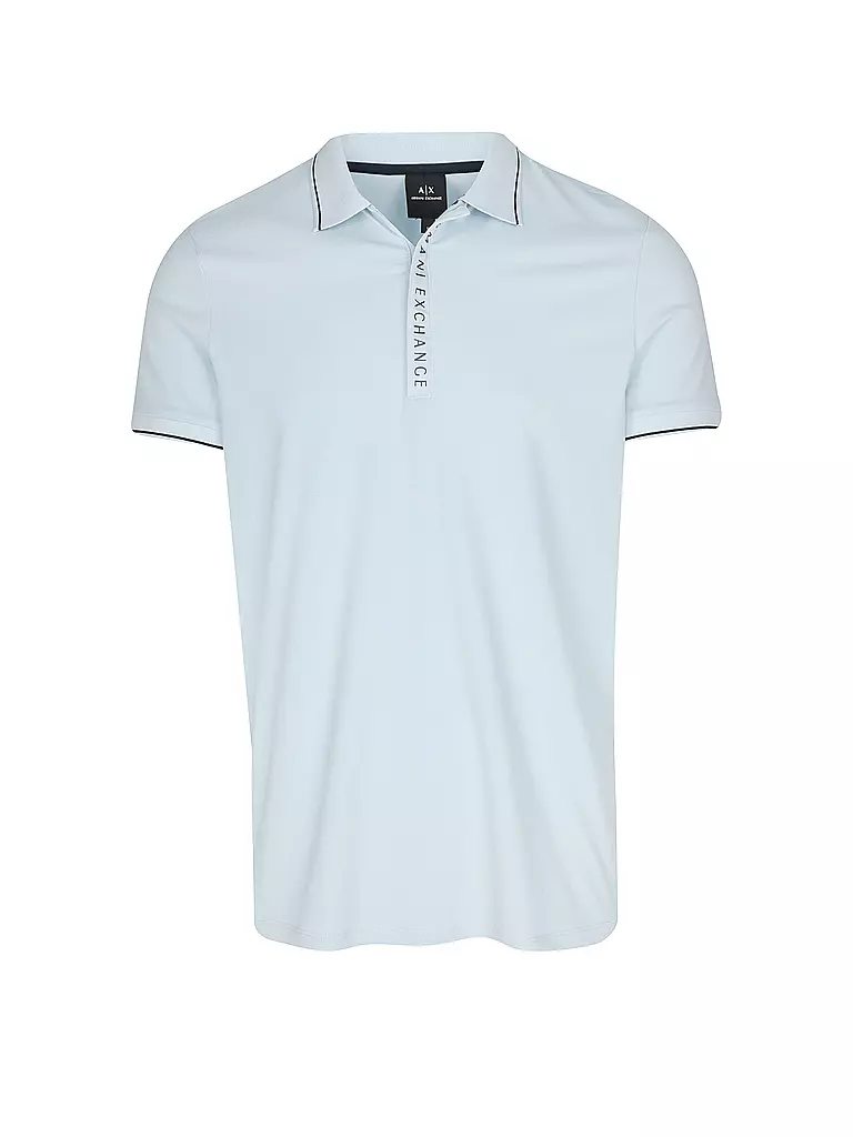 ARMANI EXCHANGE Poloshirt  hellblau
