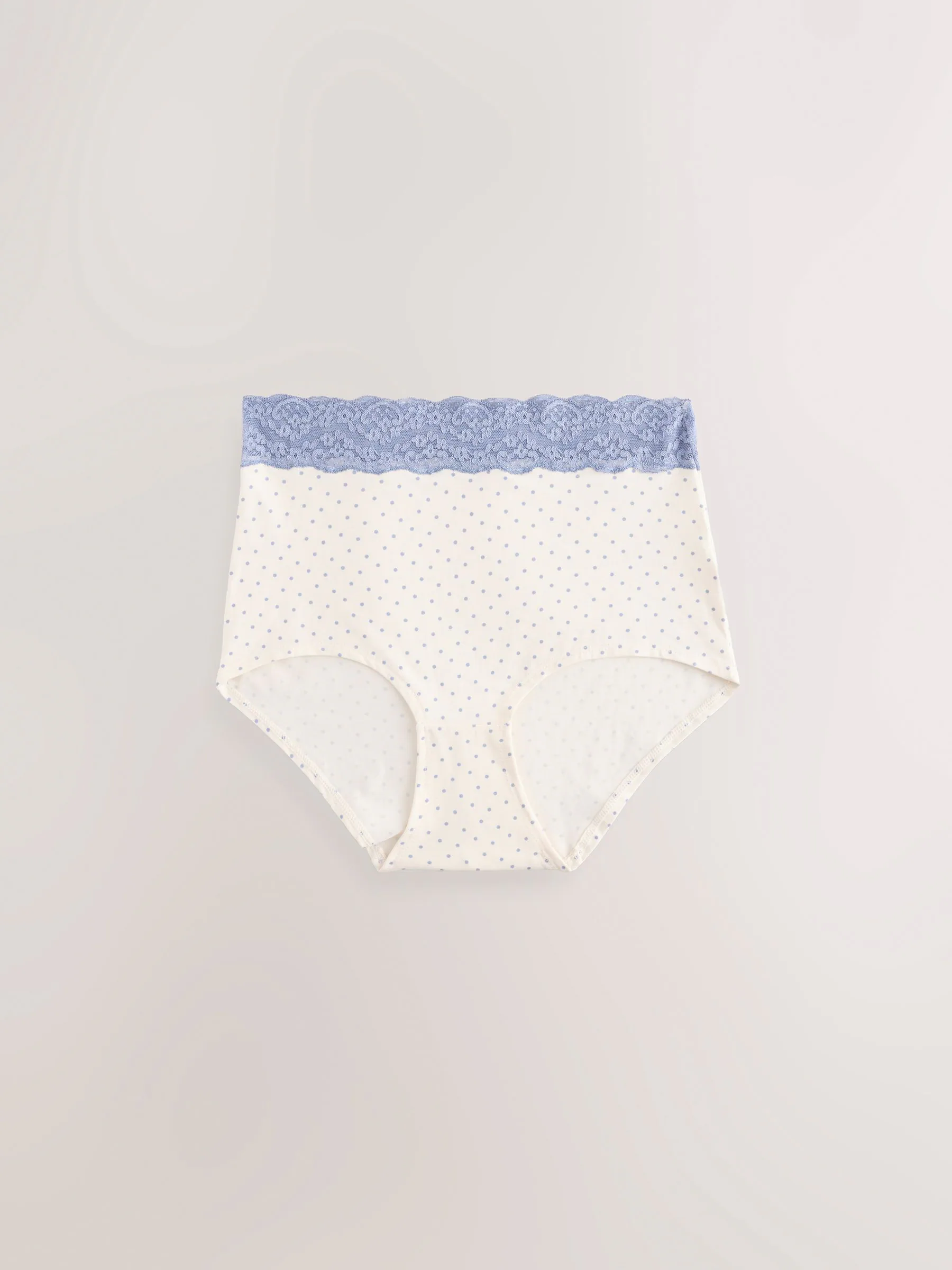 Paisley - Katoenen kanten slipjes 4 stuks