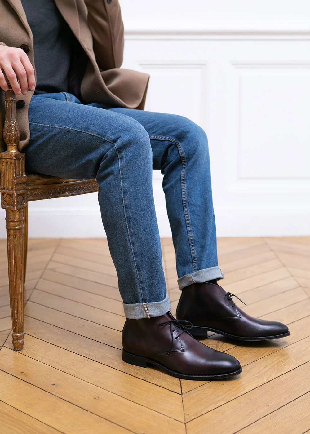 PASQUALE CUIR BORDEAUX