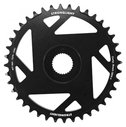 PLATEAU VAE-E-BIKE DIRECT MOUNT POUR BOSCH STRONGLIGHT -4- 40DTS MONO NOIR ALU 7075 (4ème GENERATION) TECHNOLOGIE NARROW WIDE