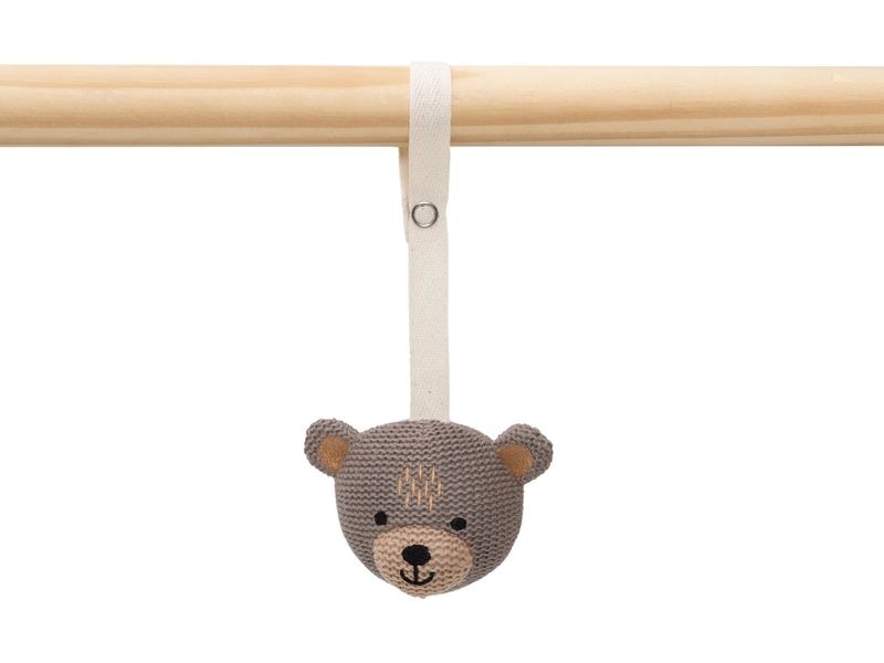 Jollein Spielbogen Babygym Anhänger Tiere 3 Stk. Anhänger-Set für das Babygym