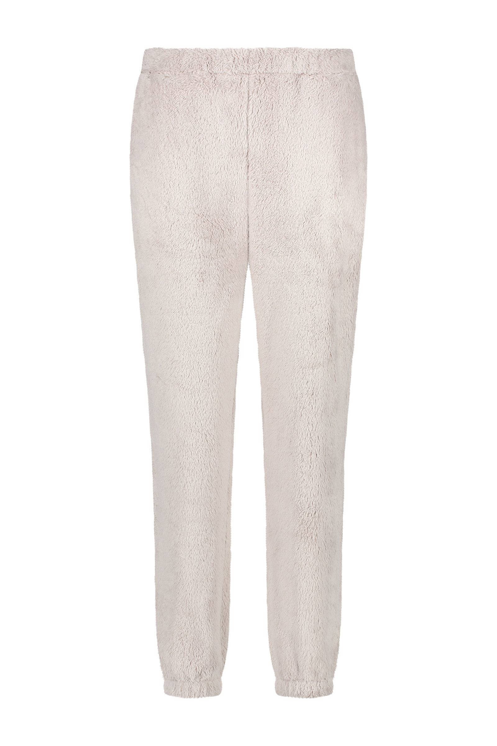Hunkemöller fleece loungebroek Snuggle grijs