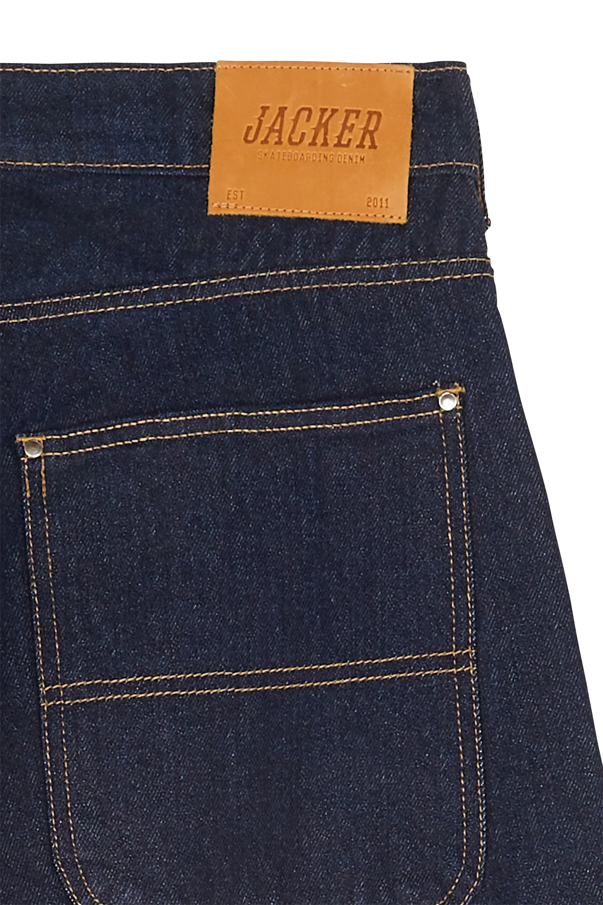 JACKER Jean Nostalgia Baggy Bleu