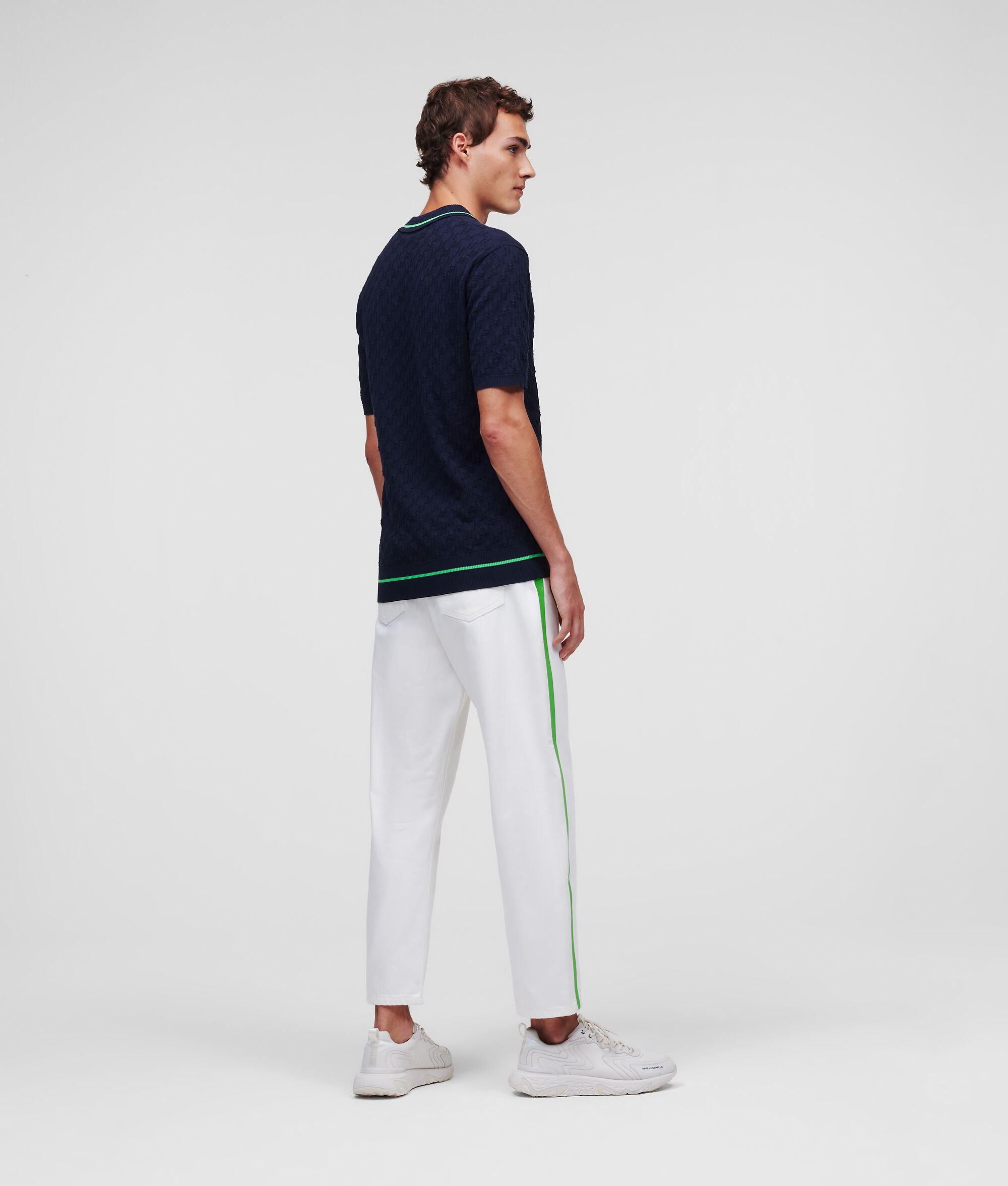 POLO TRICOTÉ KL MONOGRAM