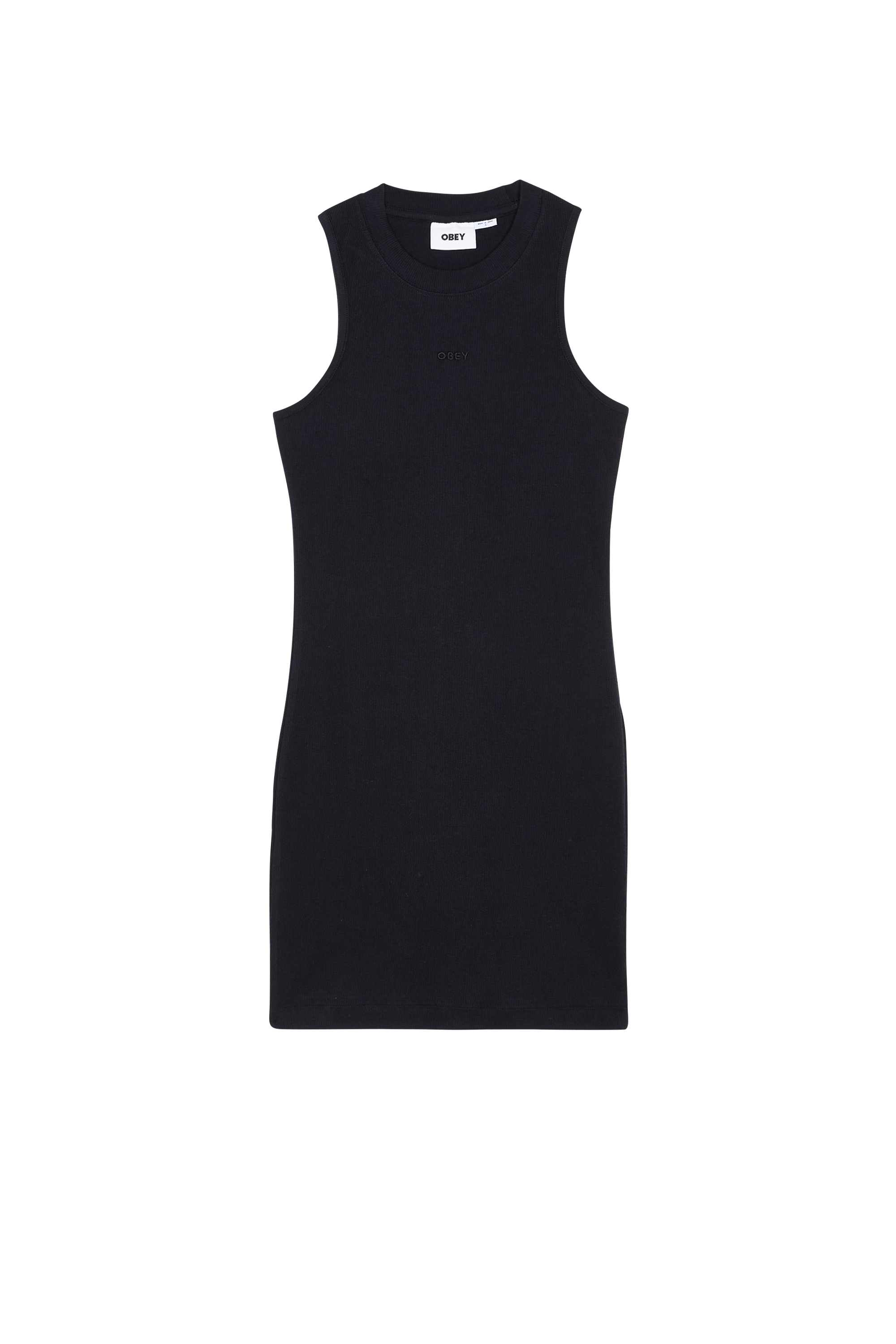 OBEY Robe OBEY RIB KNIT DRESS Noir