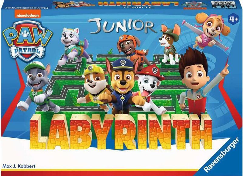 Ravensburger - Paw Patrol Junior Labyrinth - Bordspel - Multicolor - Hout