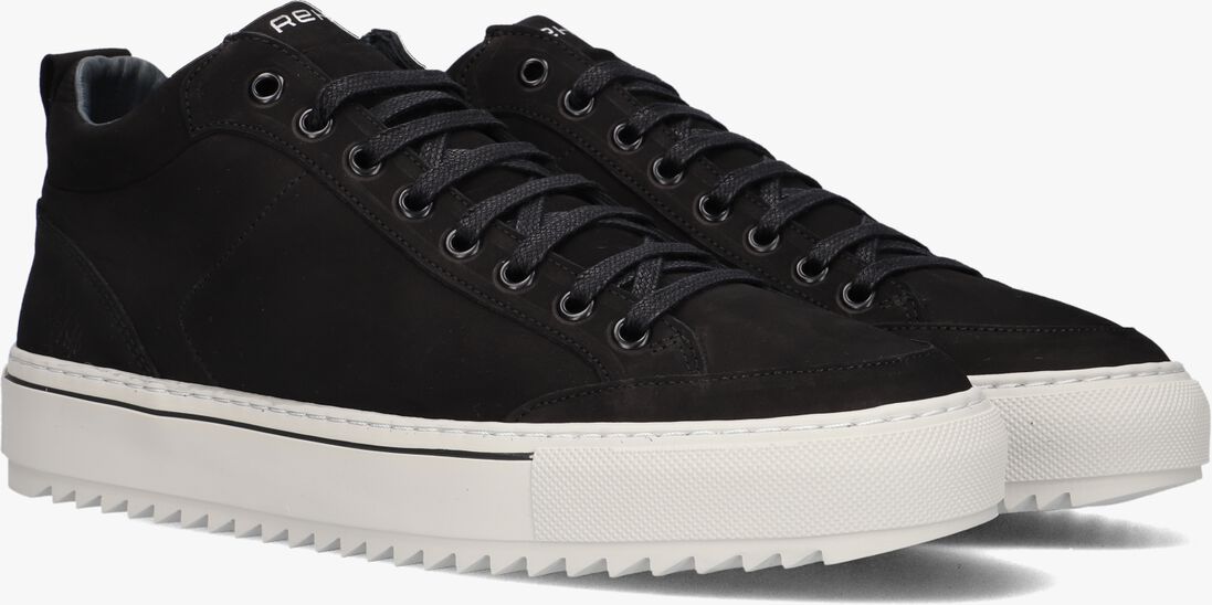 REHAB zwarte rehab lage sneakers craig