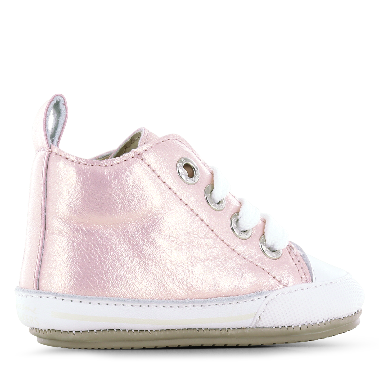 Shoesme metallic roze BABY-PROOF® schoentje Metallic, Microfiber leer | Mei