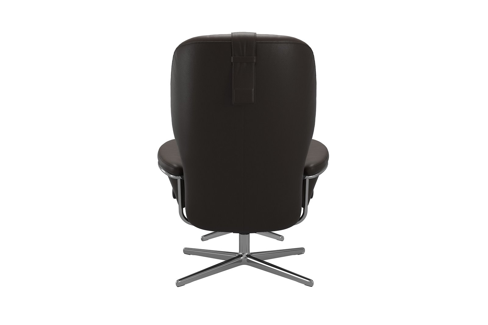Rome lenestol m/krakk Hud Noblesse Brown - Cross - Chrome