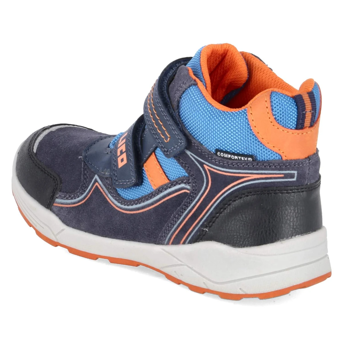LicoKlettboots TARIK V - marine/orange
