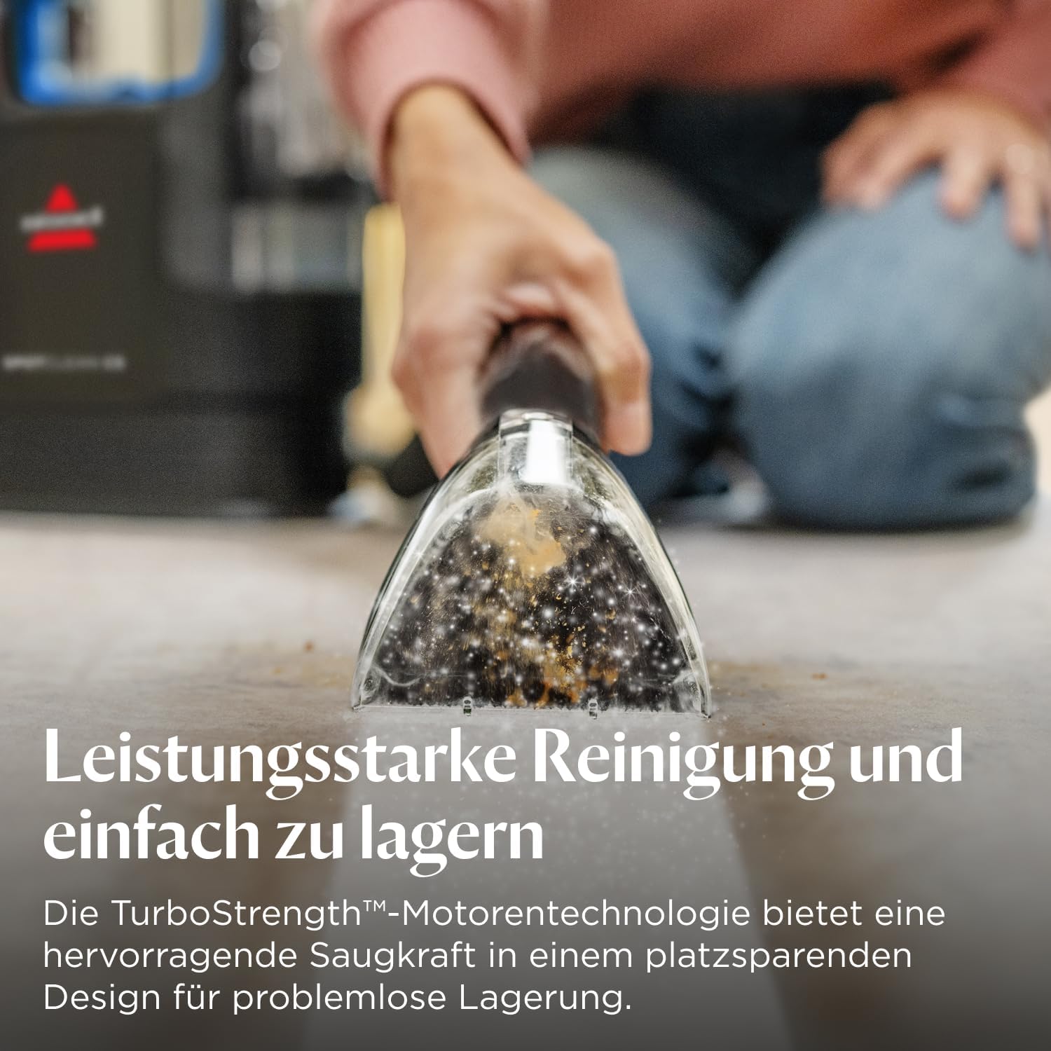 BISSELL SpotClean C5, Polsterreiniger Gerät, Teppichreiniger mit Triple Action System, Leichtgewicht Waschsauger, Nasssauger für Teppiche, Polster, Auto & Mehr, Leistungsstarker 400W Motor, 3861N