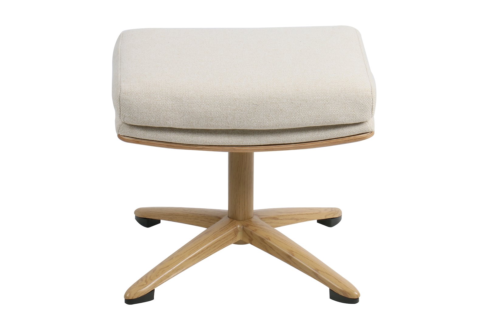 Reno krakk trefarget stålunderstell, stoff Arne 22 Beige