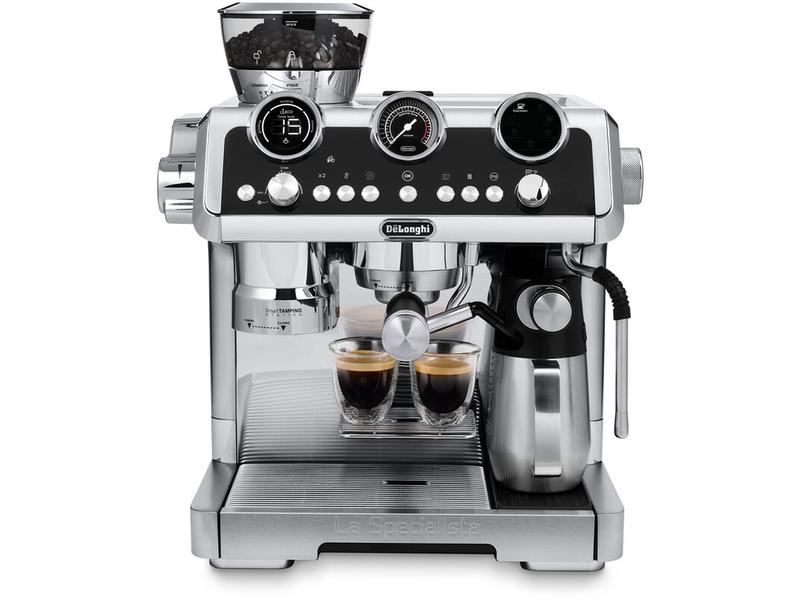 De'Longhi Siebträgermaschine La Specialista Maestro EC9865. Espressomaschine mit Siebträger und integriertem Mahlwerk
