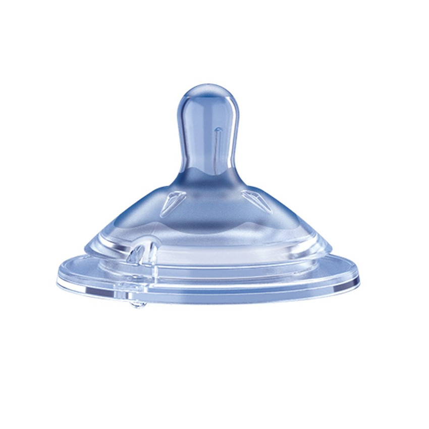Tétine droite Natural Feeling flux repas - 6M+