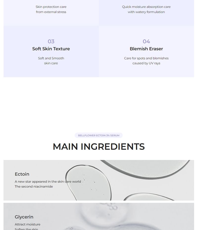 Bellflower - Ectoin 3% Serum