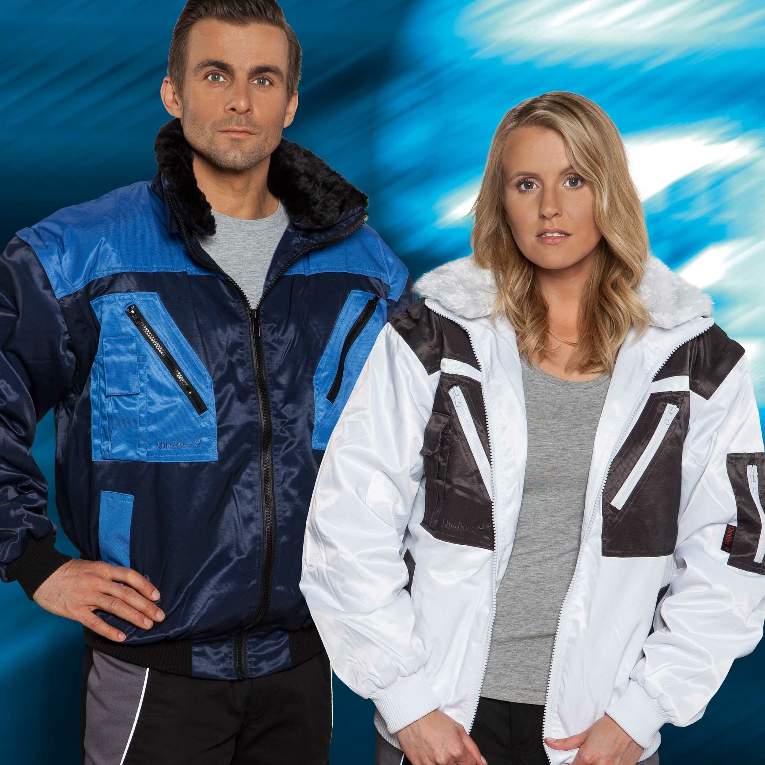 QUALITEX HIGH QUALITY WORKWEAR Pilotenjacke pilotenjacke marine/royal Damen: 36 Herren: S