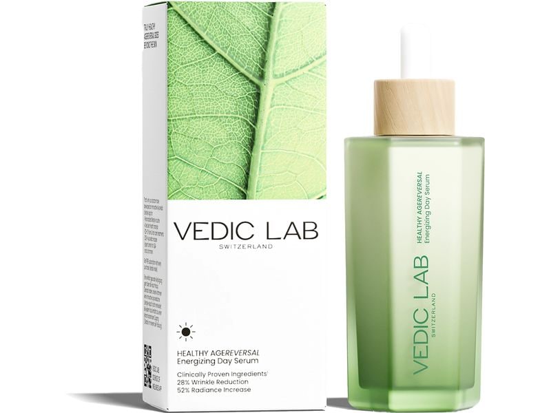 VEDIC Lab Gesichtsserum Energizing 40 ml Natürliches Intensivserum reduziert Falten