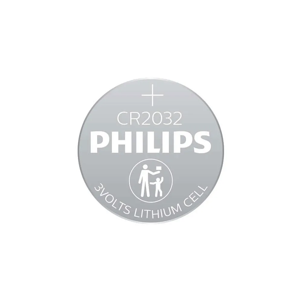 Philips Cr2032 Pack 3 3v lithiumbatterie