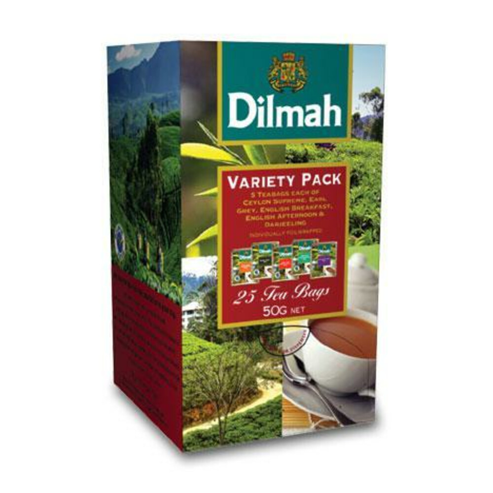 Dilmah Variety 25 Thee 25 stuks