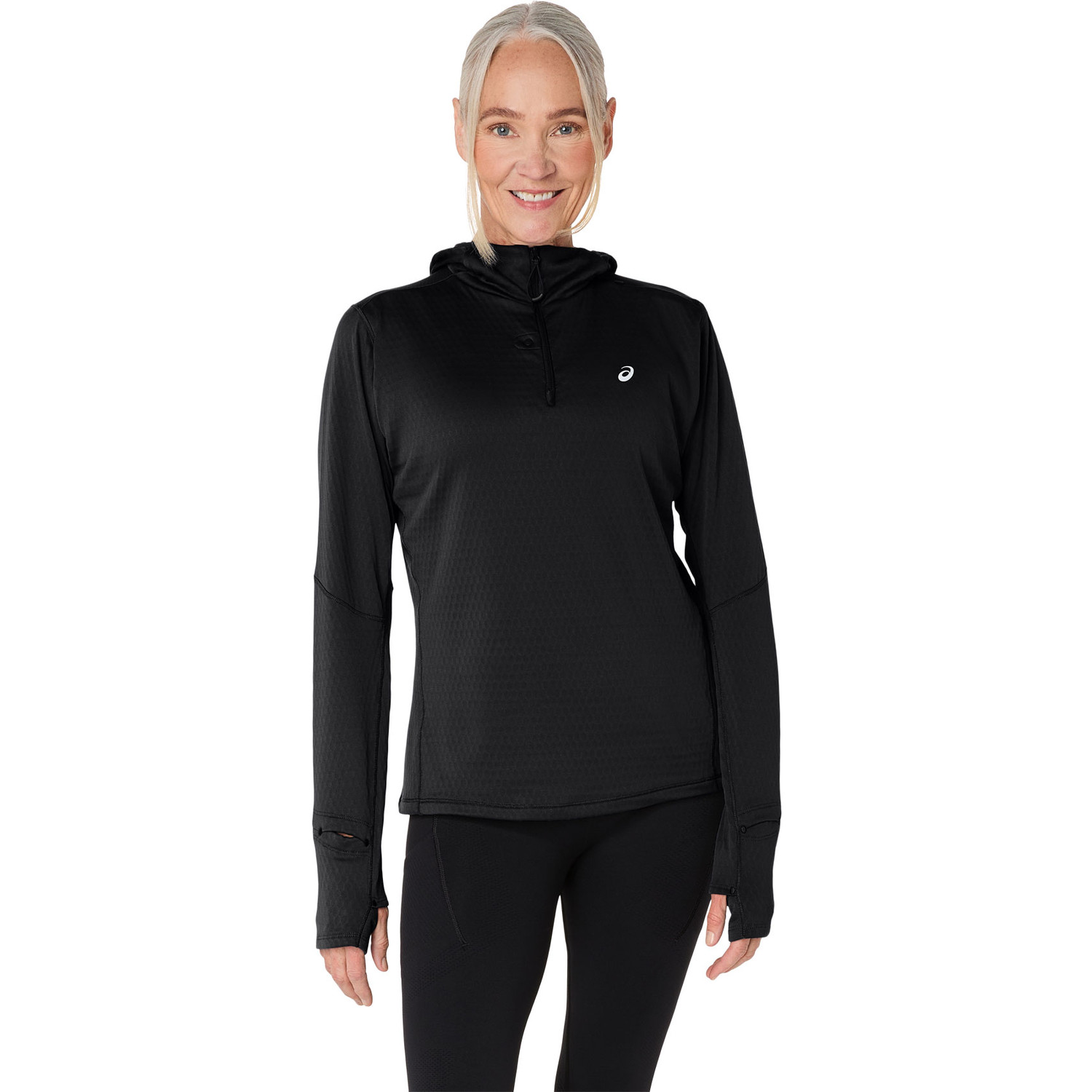 ASICS Road Winter Longsleeve Hoodie Dames
